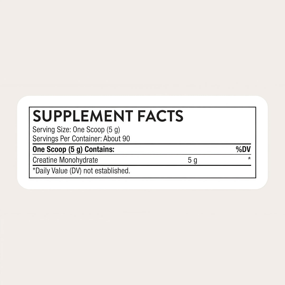 Creatine Monohydrate for Muscle & Strength Support